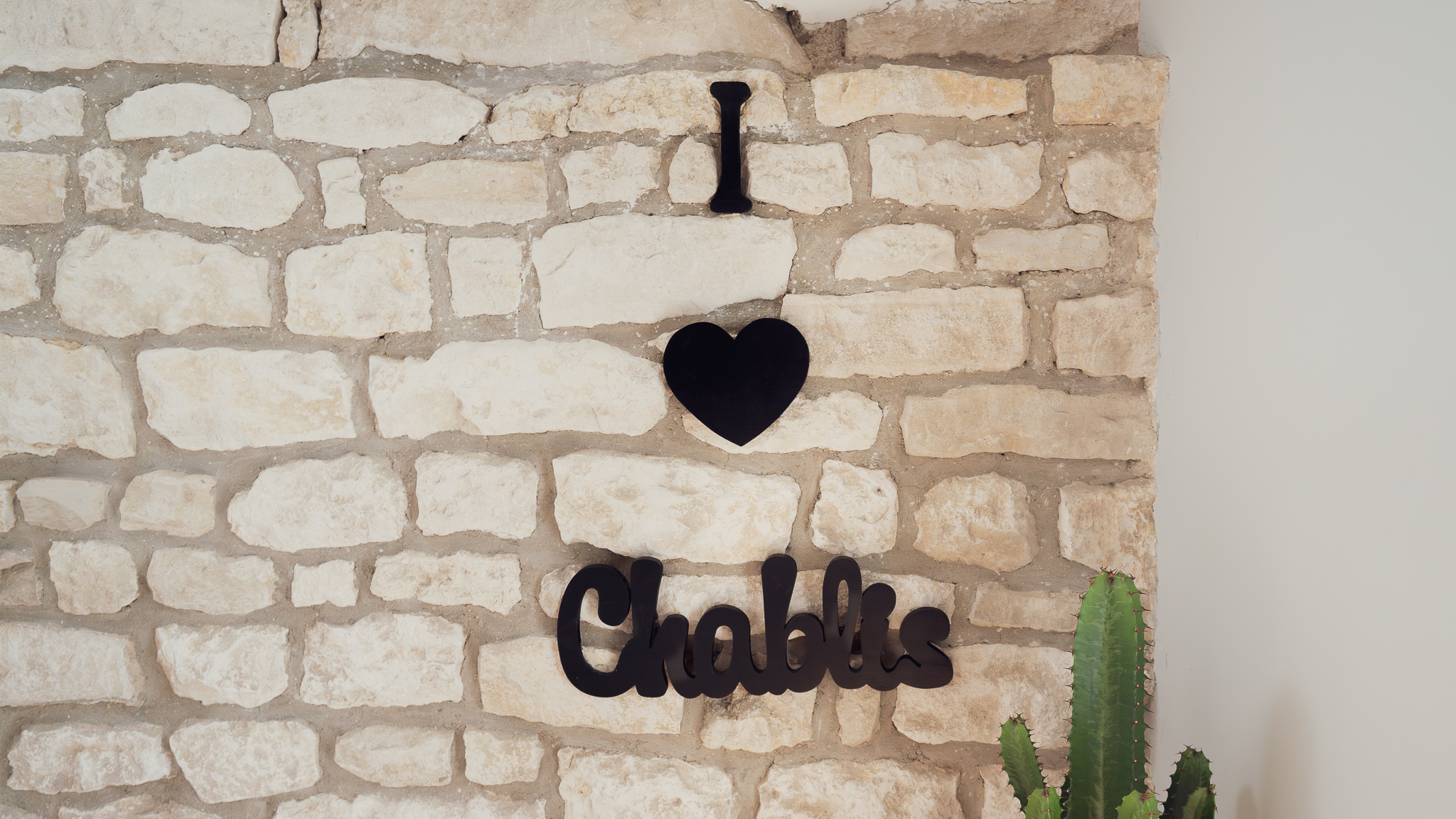 Chablis village, steps from the house